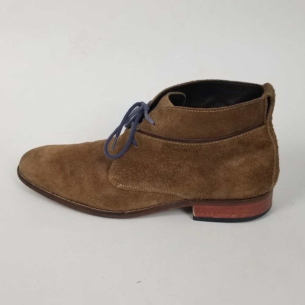 Cole Haan Shoes Mens Size 11 Brown Suede Chukka Bootsr Casual Everyday